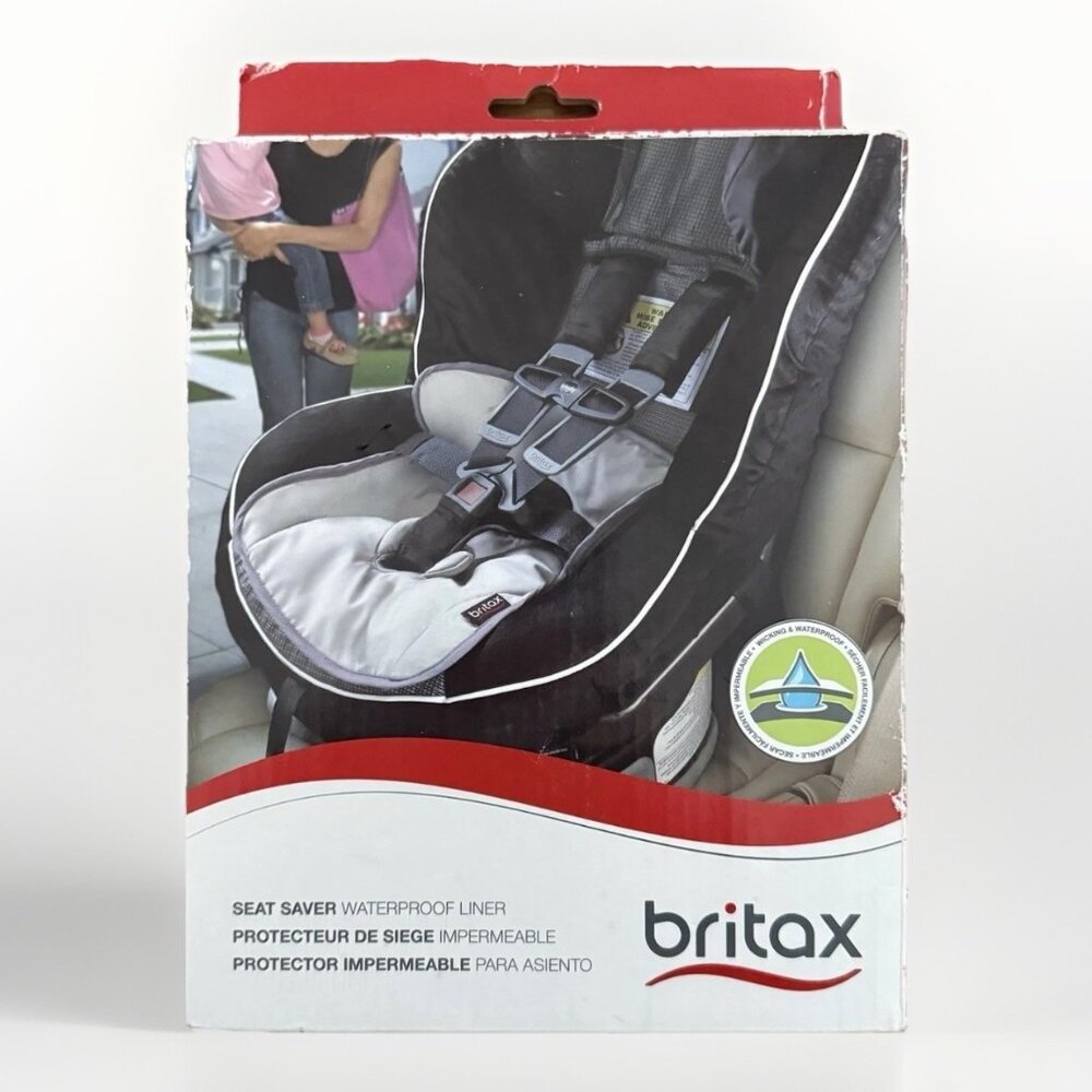 Britax Car Seat Protector Waterproof Liner Seat Saver Cover Child NEW READ!